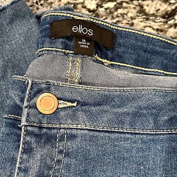 Ellos Crop Bootcut Jeans - 26W - Picture 4 of 6